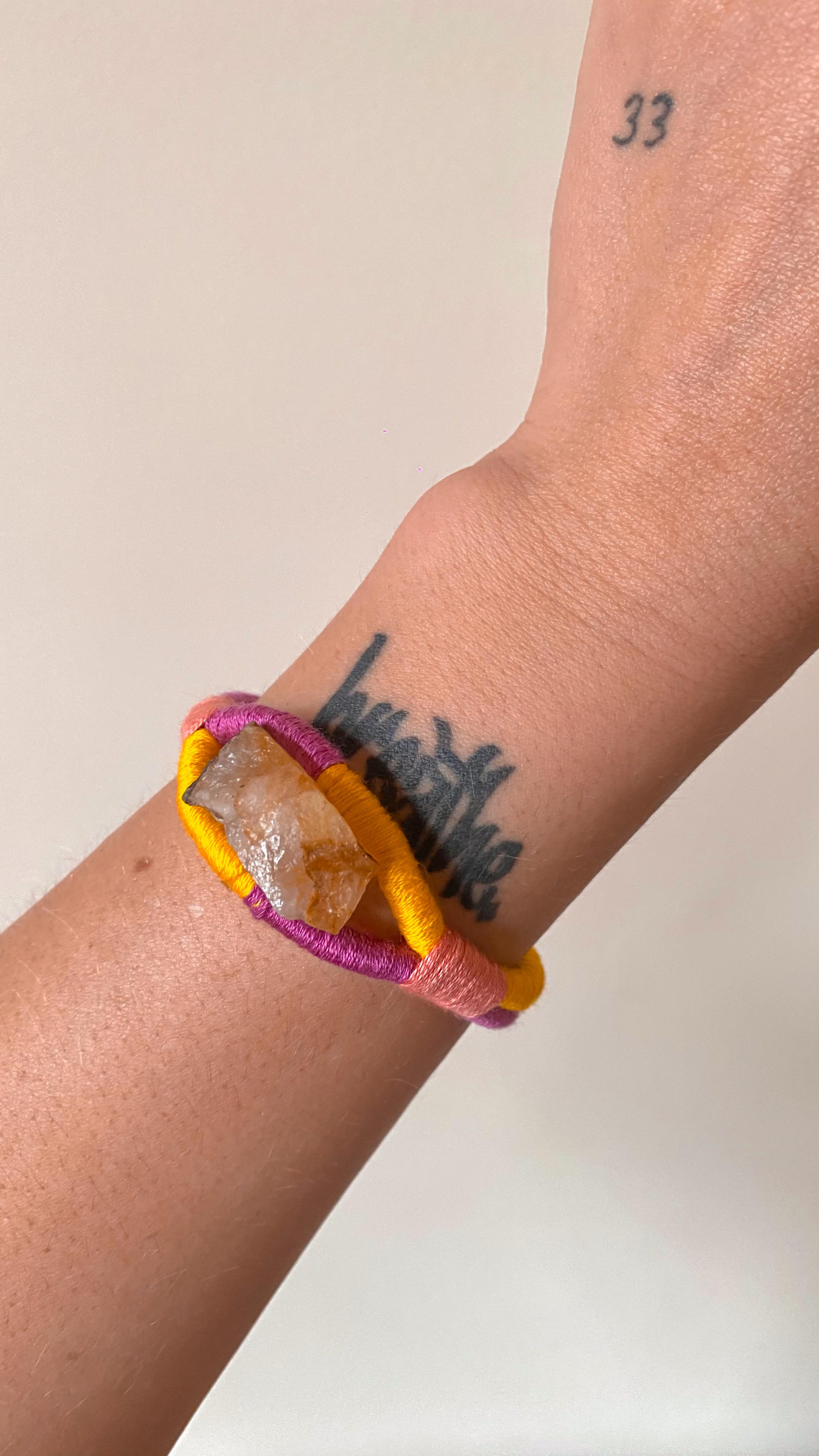Pulseira Pura Besakih - Citrino