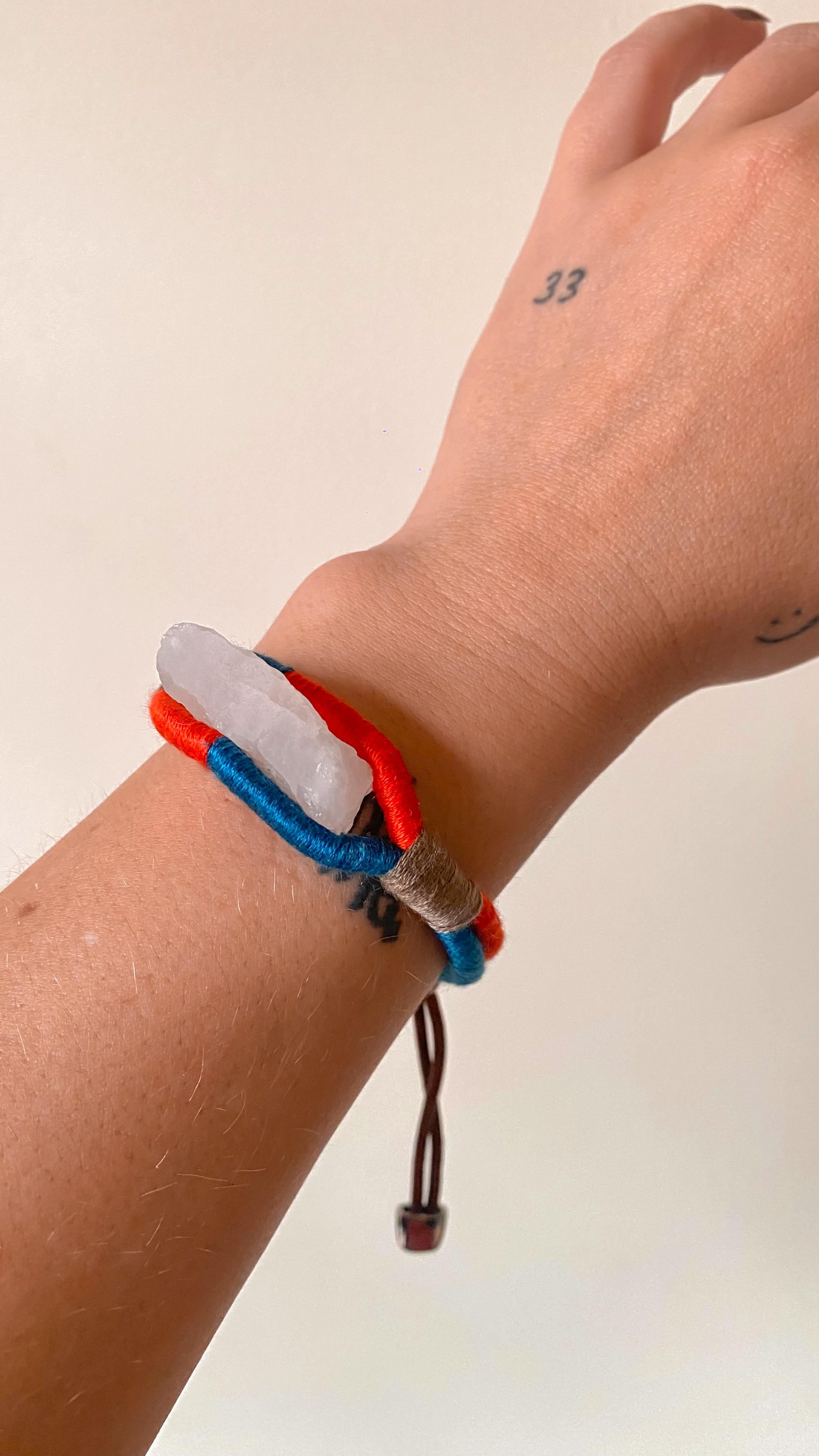 Pulseira Pura Besakih - Cristal Branco