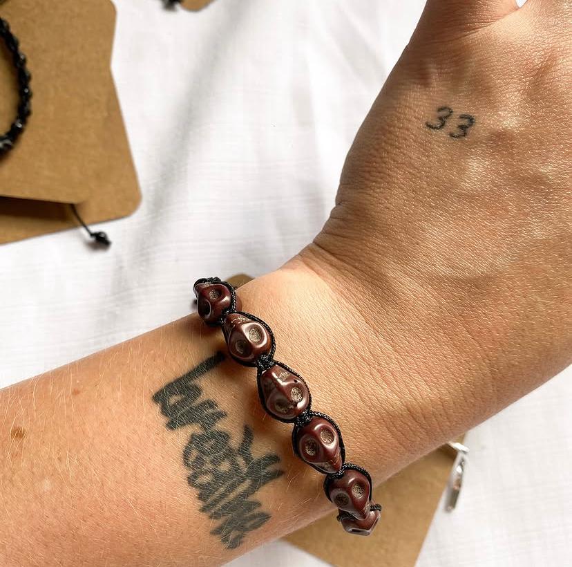 Pulseira ECLIPE Skull - Howlita