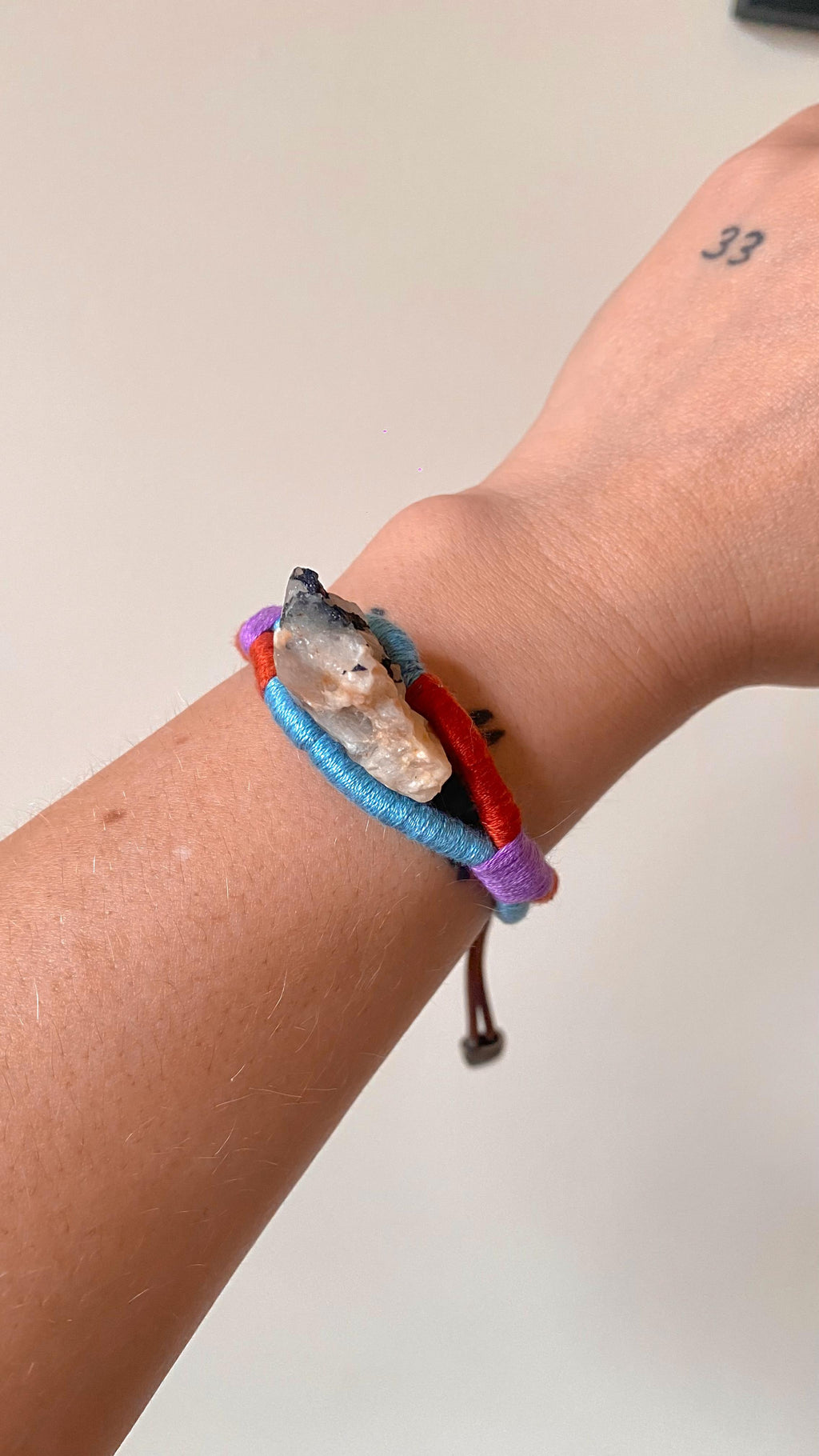 Pulseira Pura Besakih - Galena com Quartzo