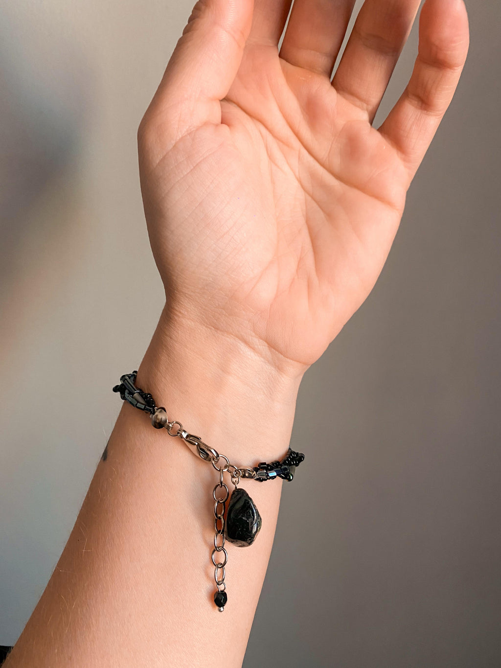 Pulseira Pedraria Preta