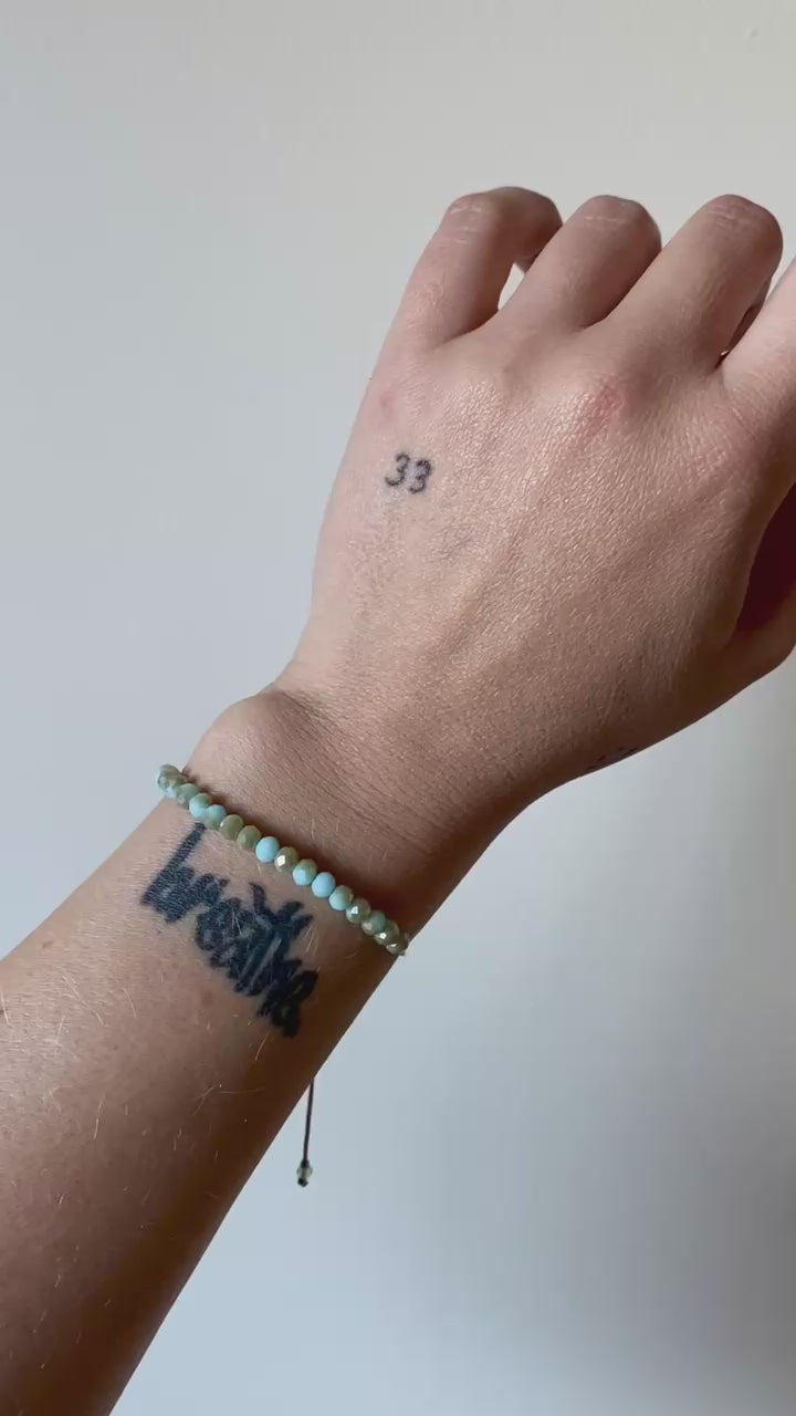 Pulseira COFFEE - cristais